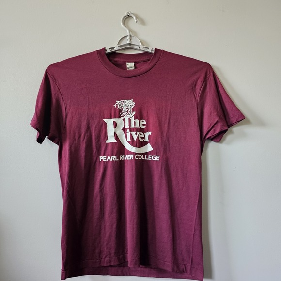 Vintage College Coca Cola T-Shirt‎ Men's Size Medium Screen Stars Single Stitch - Picture 1 of 8